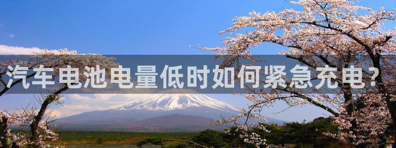 优发国际官网手机版代理：汽车电池电量低时如何紧急充电？