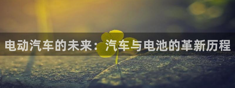 优发国际免费游戏下载：电动汽车的未来：汽车与电池的革新历程