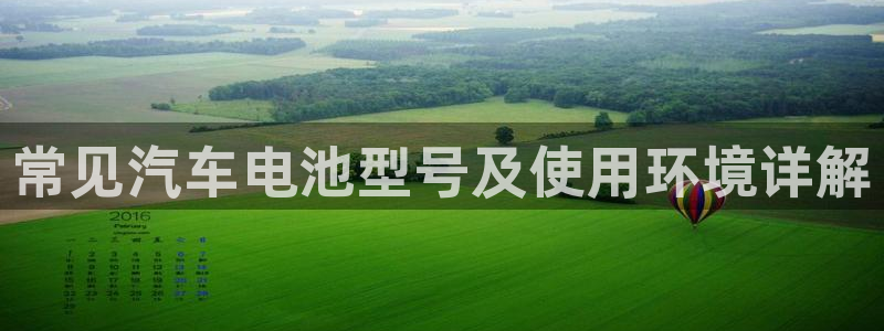 优发国际官网手机版app：常见汽车电池型号及使用环境详解